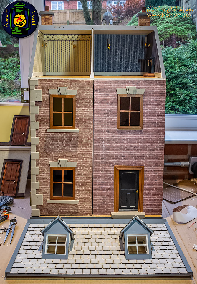 Restoring the doll's House that Bob Newell built - © Gary Waidson - All Rights Reserved